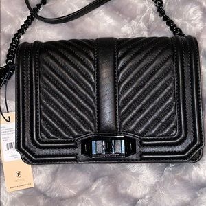Rebecca Minkoff Chevron Quilted Small Love Bag